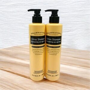 🍊NEW🍊(2 PACK) PHARMACOPIA CITRUS SHAMPOO 12.7 fl.oz